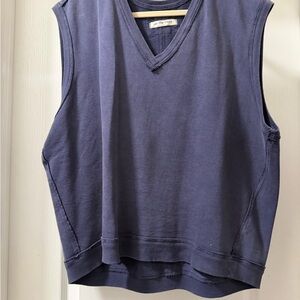 We The Free Navy Muscle Tee